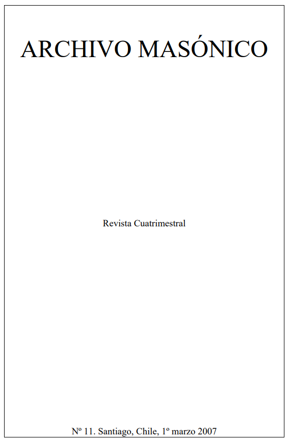 Archivo Masónico N°11
