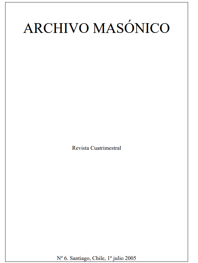 Archivo Masónico N°6