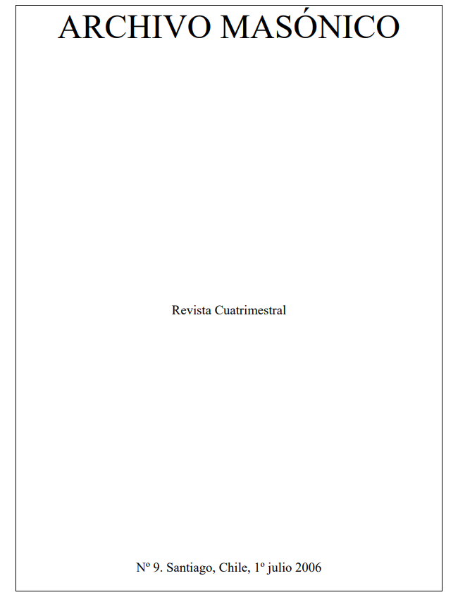 Archivo Masónico N°9